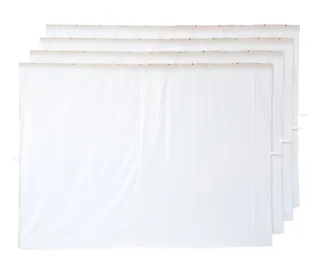 4 Cortinas para Pérgola (Nuevas)