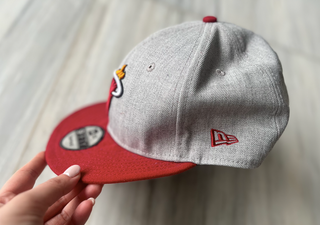 Gorra NBA Miami Heat original gris y roja