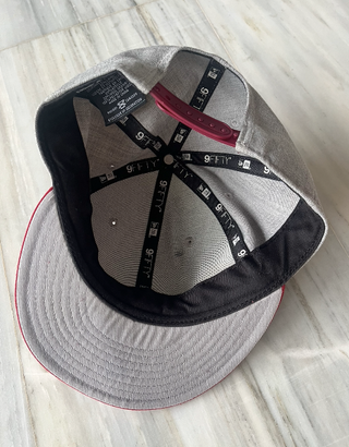 Gorra NBA Miami Heat original gris y roja