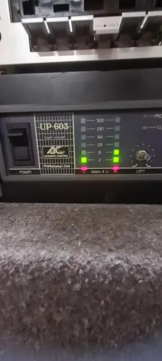 Etapa de Potencia UP-603, 1º serie 1995, la mejor