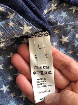 Linea Cinque Blusa Leggera Manica Lunga
