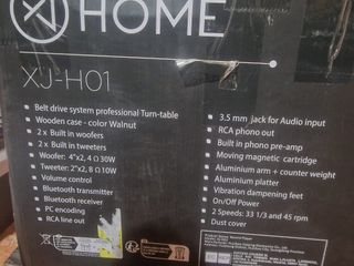 Tocadiscos Vinilo con Altavoces Integrados xj h01