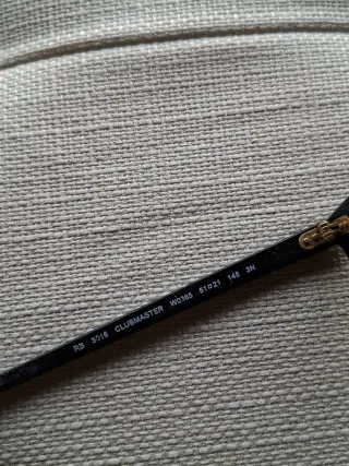 Óculos de Sol Ray-Ban Clubmaster Preto Dourado