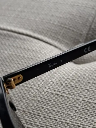 Óculos de Sol Ray-Ban Clubmaster Preto Dourado