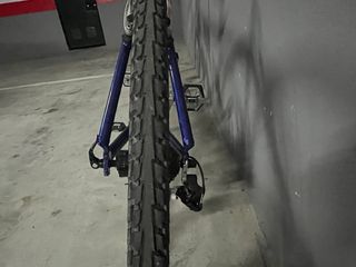 Bicicleta tándem TREK azul