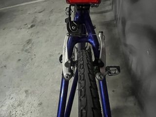 Bicicleta tándem TREK azul