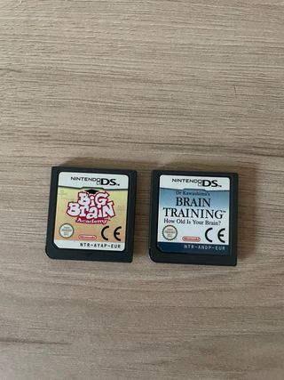 Juegos Nintendo DS: Big Brain Academy y Brain Trai