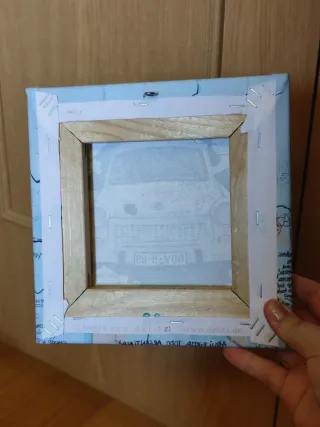 Cuadro 20x20 cm Muro de Berlín