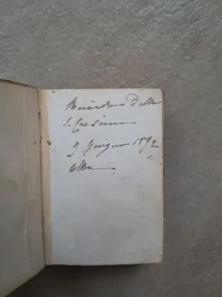 Antico libretto di preghiere