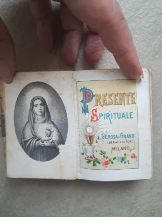 Antico libretto di preghiere