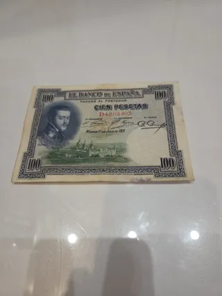 Lote 4 Billetes Banco de España Antiguos