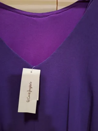 Vestido morado para boda