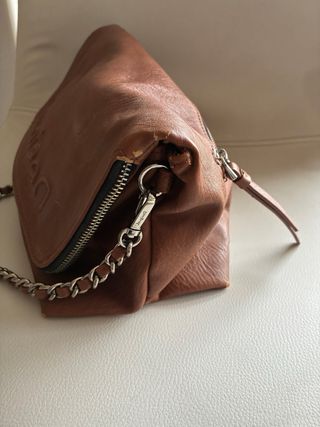 Bolso Desigual Marrón Cadena