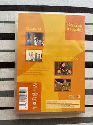 DVD Cleopatra Robinson Crusoe Las Tres Mellizas
