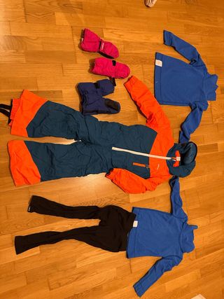 Conjunto Ropa Nieve Niño talla 5 años