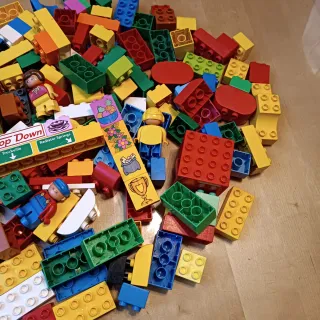 Lote 154 Piezas Lego Duplo Original