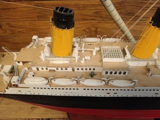 Maqueta Titanic Montada