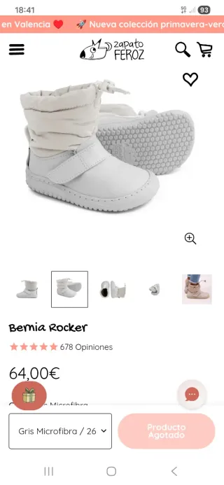 Botas respetuosas Bernia Rocker Feroz 26