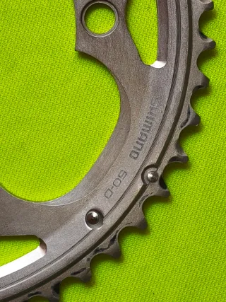 Plato Shimano 50 D Aluminio Super Resistente