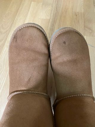 Botas UGG Marrones con Lazos