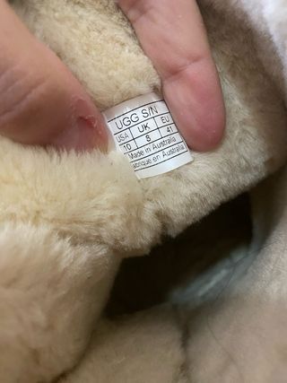 Botas UGG Marrones con Lazos