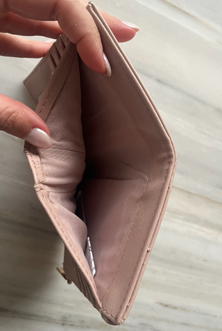 cartera monedero mediano rosa stradivarius