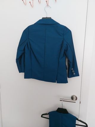 Traje de vestir niño azul Talla 6