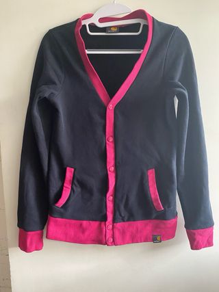 Sudadera Carhartt mujer negra y rosa