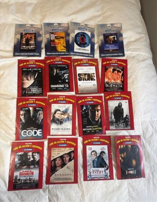 Colección DVD Histórica Acción y Suspense
