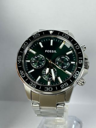 Reloj Fossil Bannon Verde Plata