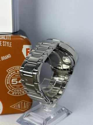 Reloj Fossil Bannon Verde Plata