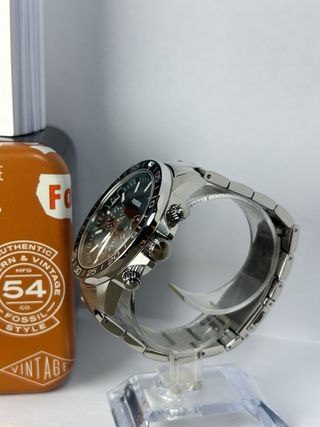 Reloj Fossil Bannon Verde Plata