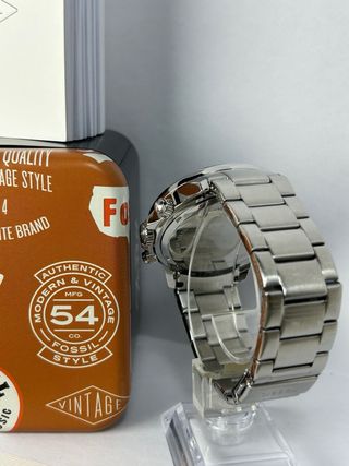 Reloj Fossil Bannon Verde Plata