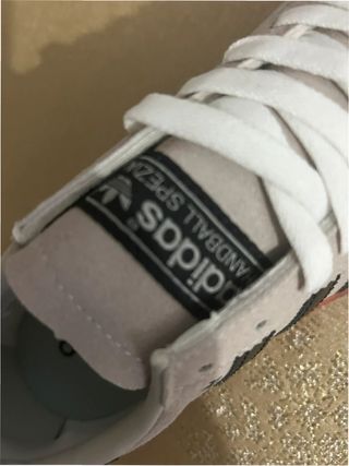 Adidas Handball Spezial Gris/Rojo Talla 38