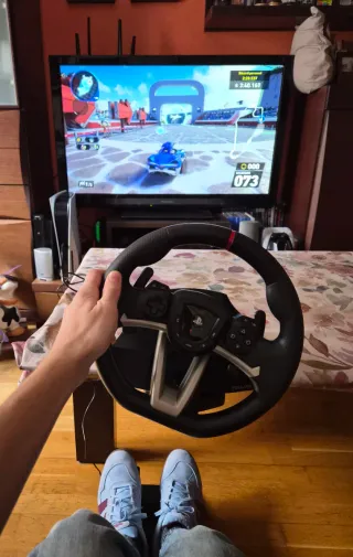 Volante Apex Racing para PS5/PS4/PC