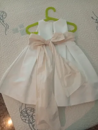 Vestido niña boda blanco