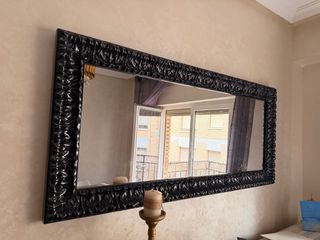 Mueble de salón madera gris