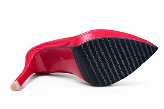 Nuevos Zapatos de tacón y plataforma rojos