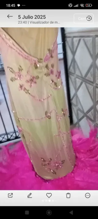 Vestido boda gitana Rosa