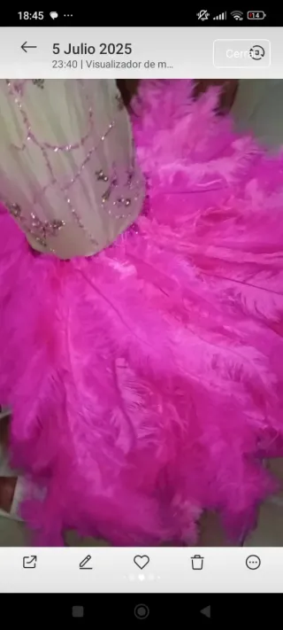 Vestido boda gitana Rosa