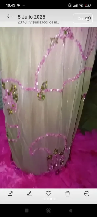 Vestido boda gitana Rosa