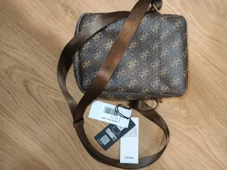 Bandolera Guess Marrón y Dorada sin estrenar