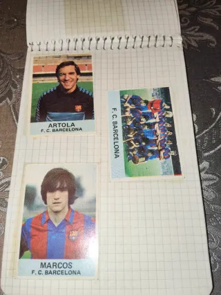 Cromos Fútbol Antiguos FC Barcelona