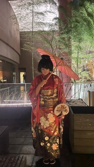 Kimono Japonés Tradicional Seda