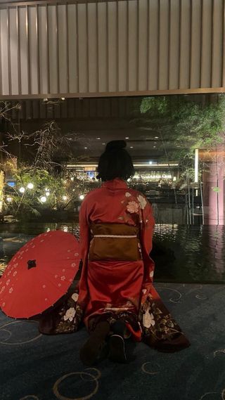 Kimono Japonés Tradicional Seda