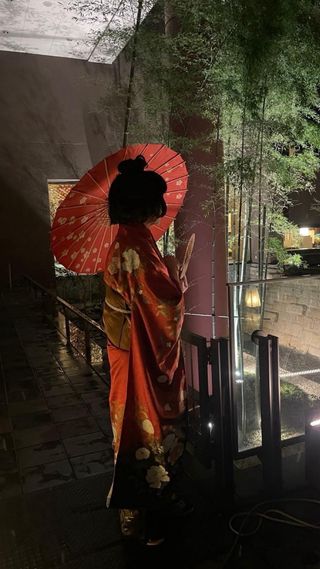 Kimono Japonés Tradicional Seda