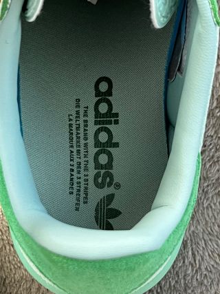 Adidas Gazelle Indoor Talla 38 Verde/Amarillo