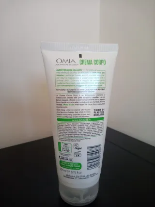 OMIA Crema Corpo Aloe Vera Idratante Rinfrescante