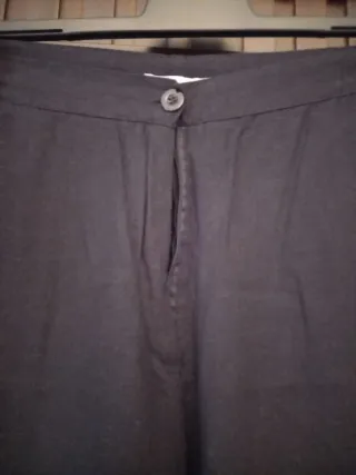 Pantalón ancho negro