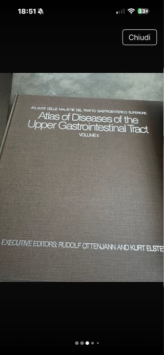 cofanetto medico vintage intitolato Atlas of Disea